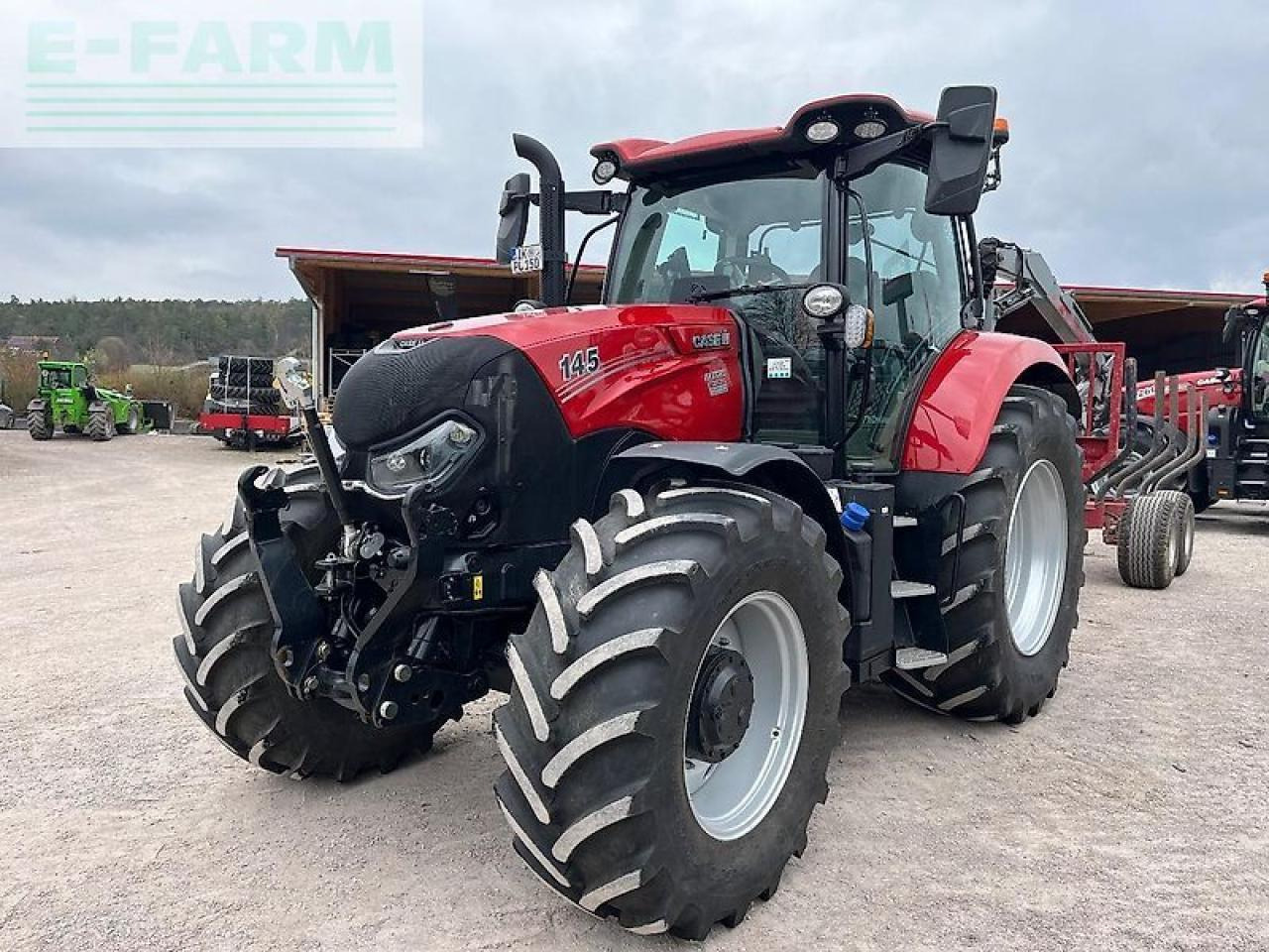 Case-IH maxxum 145 cvx CVX - Tracteur agricole: photos 2 Case-IH maxxum 145 cvx CVX - Tracteur agricole: photos 2