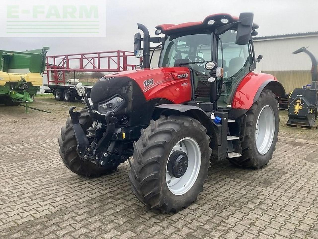 Case-IH maxxum 150 mc MC - Tracteur agricole: photos 1 Case-IH maxxum 150 mc MC - Tracteur agricole: photos 1
