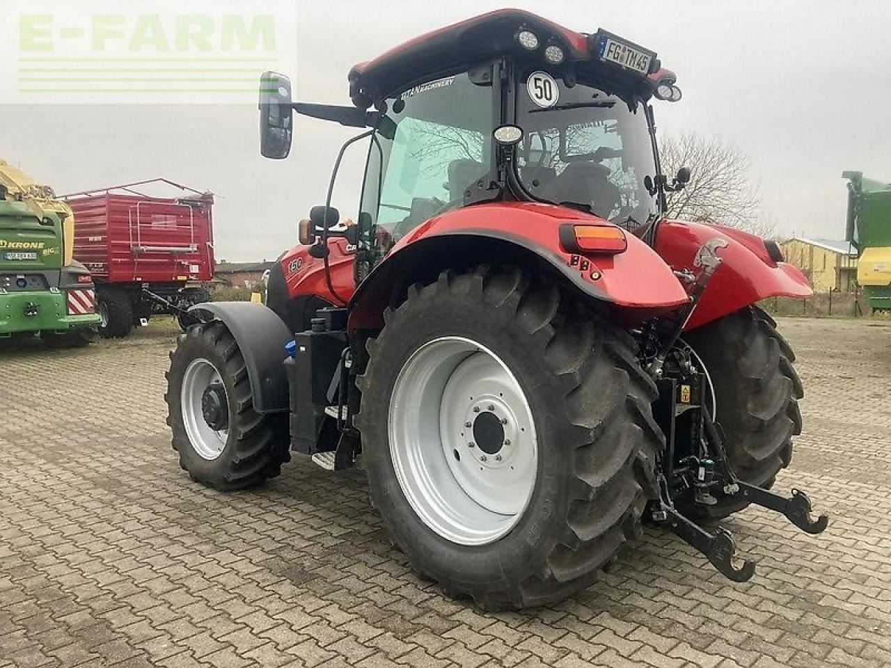 Case-IH maxxum 150 mc MC - Tracteur agricole: photos 3 Case-IH maxxum 150 mc MC - Tracteur agricole: photos 3