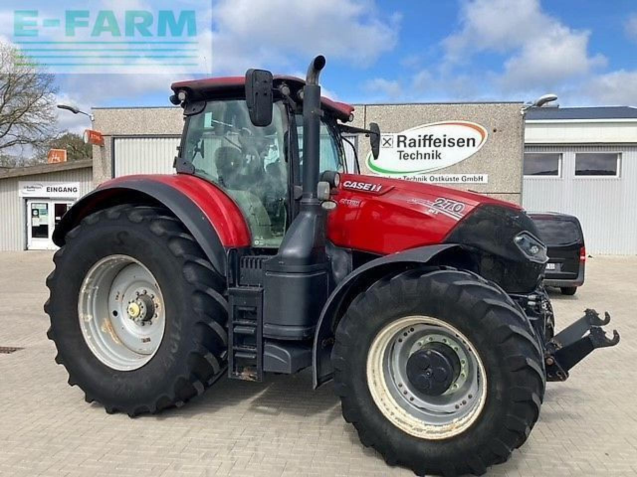 Case-IH optum 270 cvx CVX - Tracteur agricole: photos 1 Case-IH optum 270 cvx CVX - Tracteur agricole: photos 1