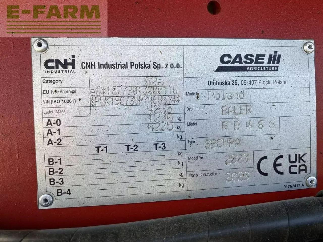 Case-IH rb 466 hd pro cutter 25 k - Presse à balles cubiques: photos 5 Case-IH rb 466 hd pro cutter 25 k - Presse à balles cubiques: photos 5