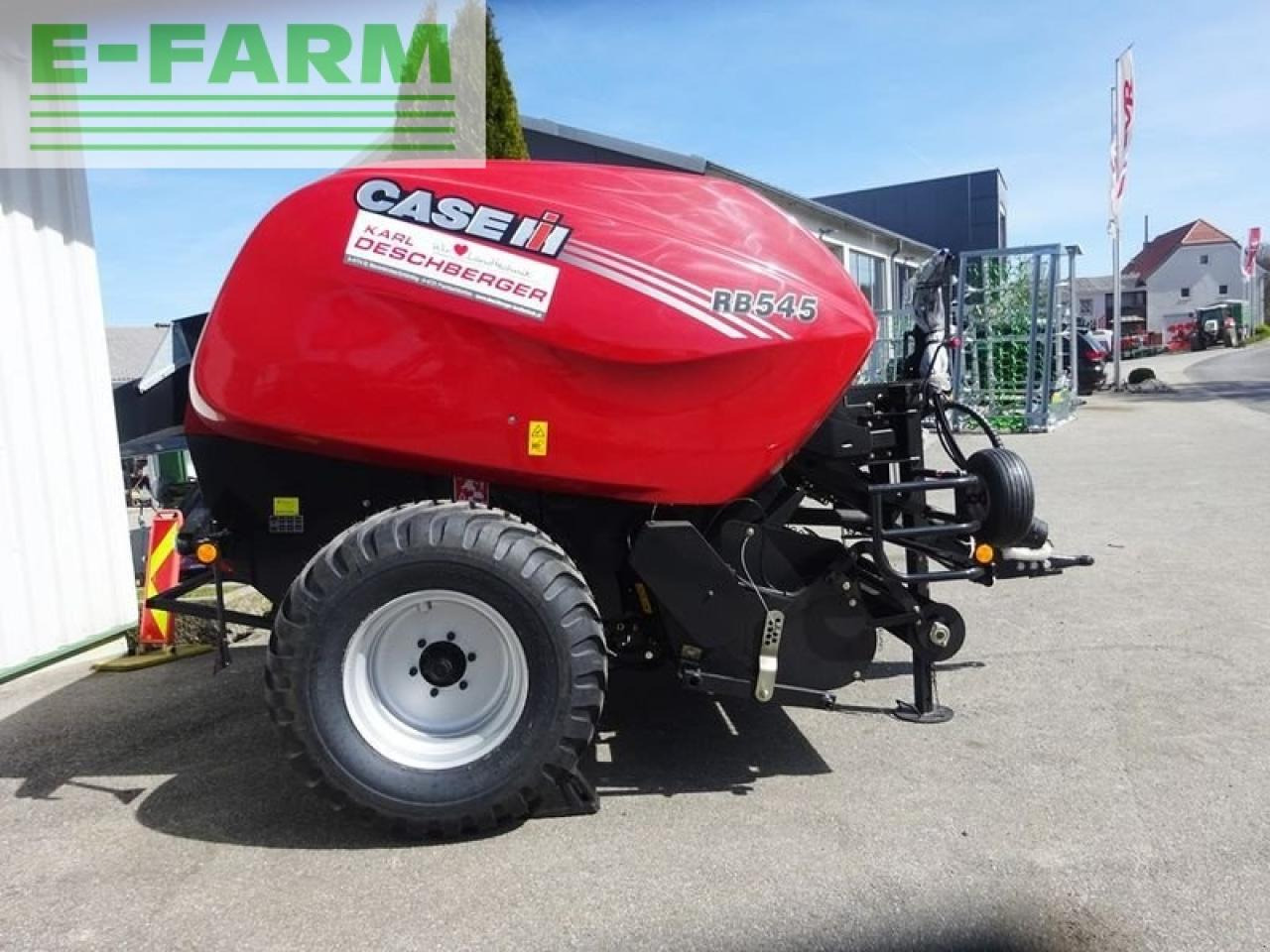 Case-IH rb 545 rundballenpresse - Presse à balles cubiques: photos 4 Case-IH rb 545 rundballenpresse - Presse à balles cubiques: photos 4