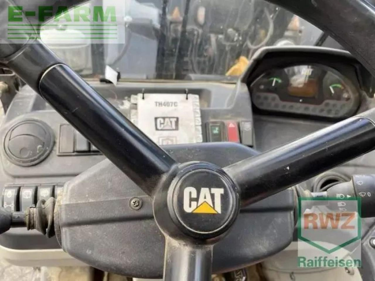 Mini pelle Caterpillar th 407c kompaktlad: photos 9