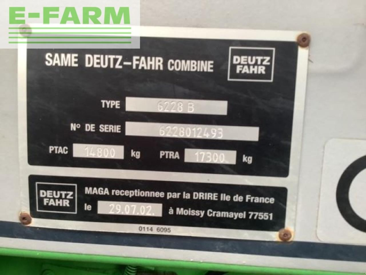 Moissonneuse-batteuse Deutz-Fahr 5690hts: photos 7