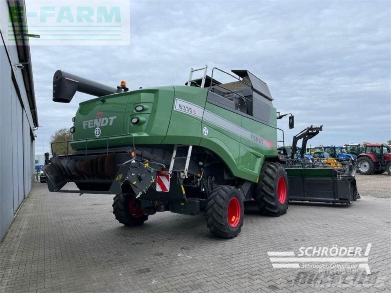 Fendt 6335 c - Moissonneuse-batteuse: photos 4 Fendt 6335 c - Moissonneuse-batteuse: photos 4