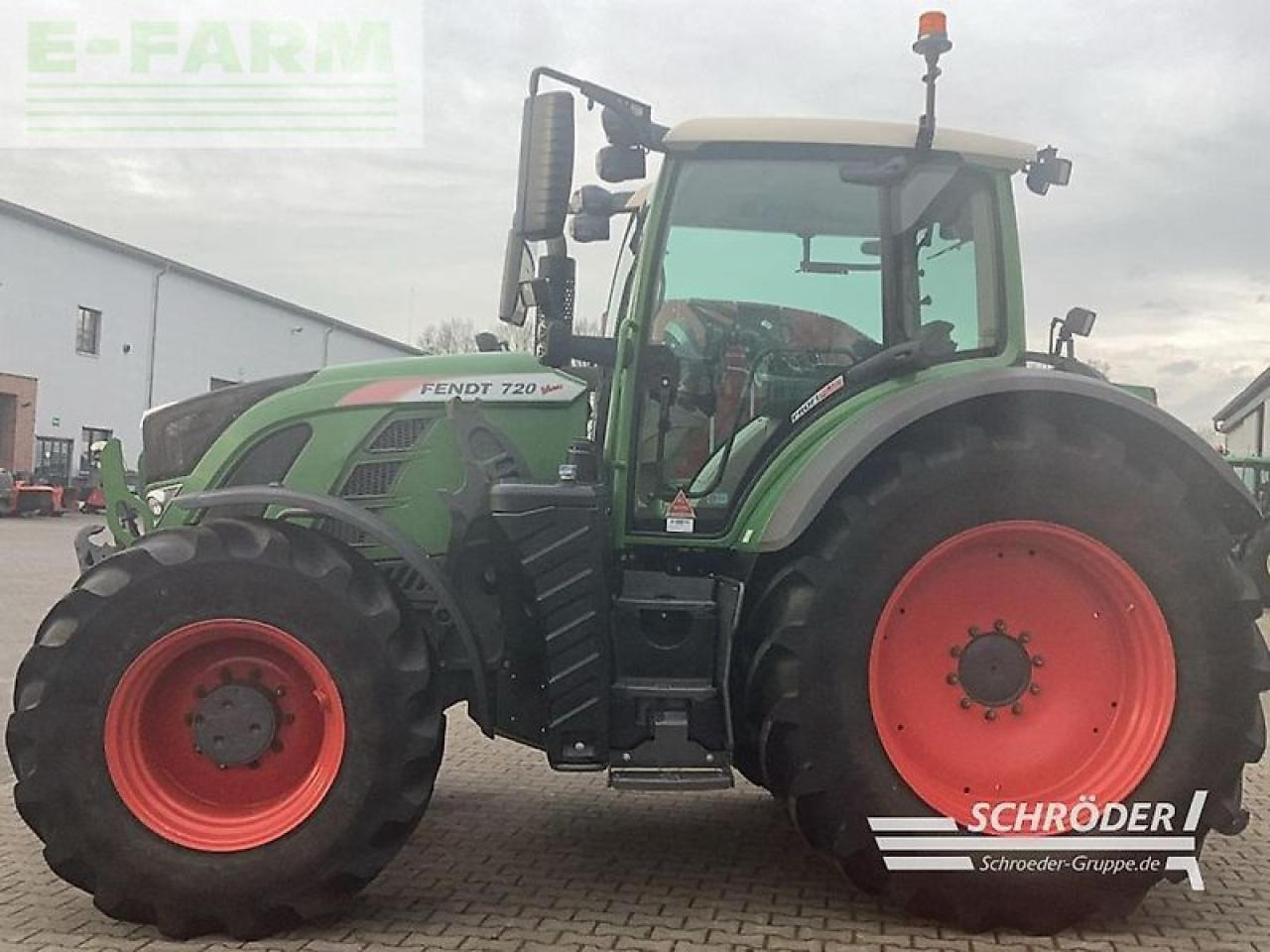 Fendt 720 s4 profi plus - motorschaden - - Tracteur agricole: photos 2 Fendt 720 s4 profi plus - motorschaden - - Tracteur agricole: photos 2