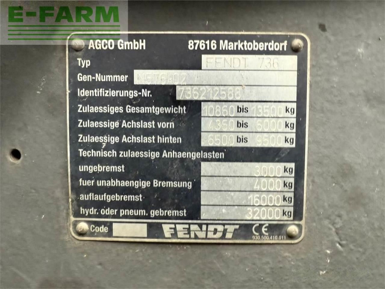 Tracteur agricole Fendt 722 scr profi: photos 9