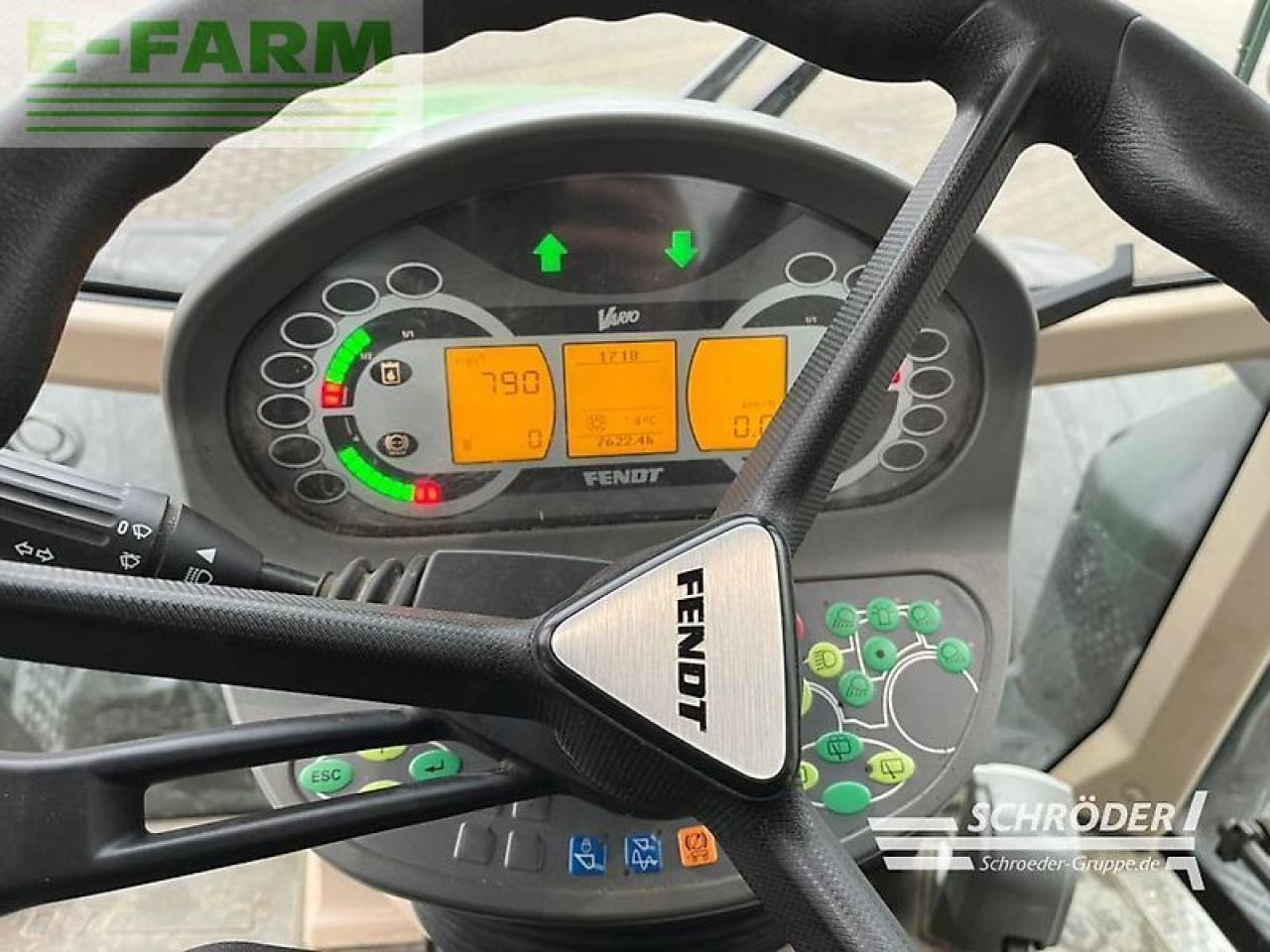 Tracteur agricole Fendt 724 vario scr profi Profi: photos 13