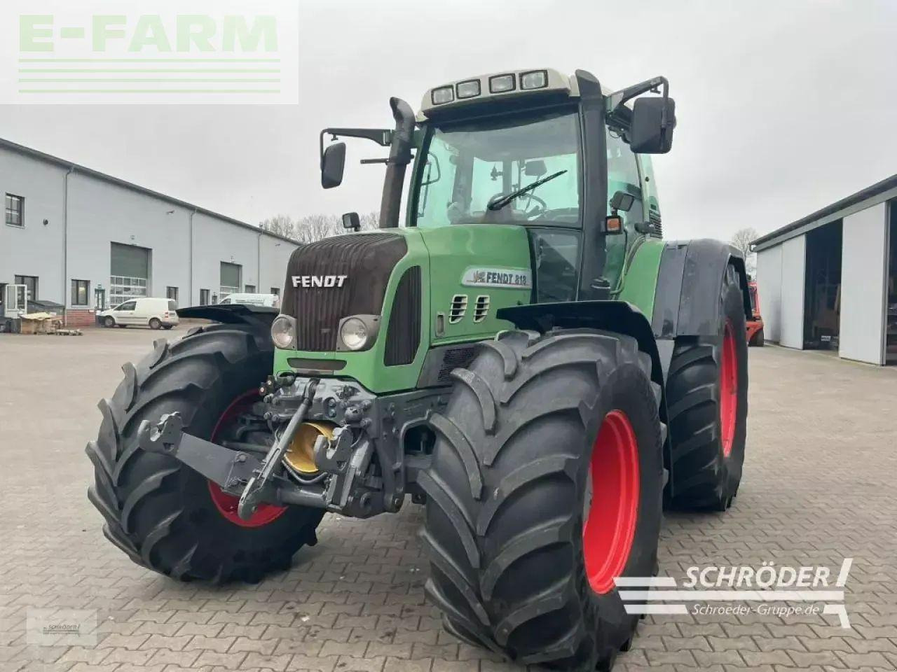 Fendt 818 vario tms | com ii - Tracteur agricole: photos 1 Fendt 818 vario tms | com ii - Tracteur agricole: photos 1
