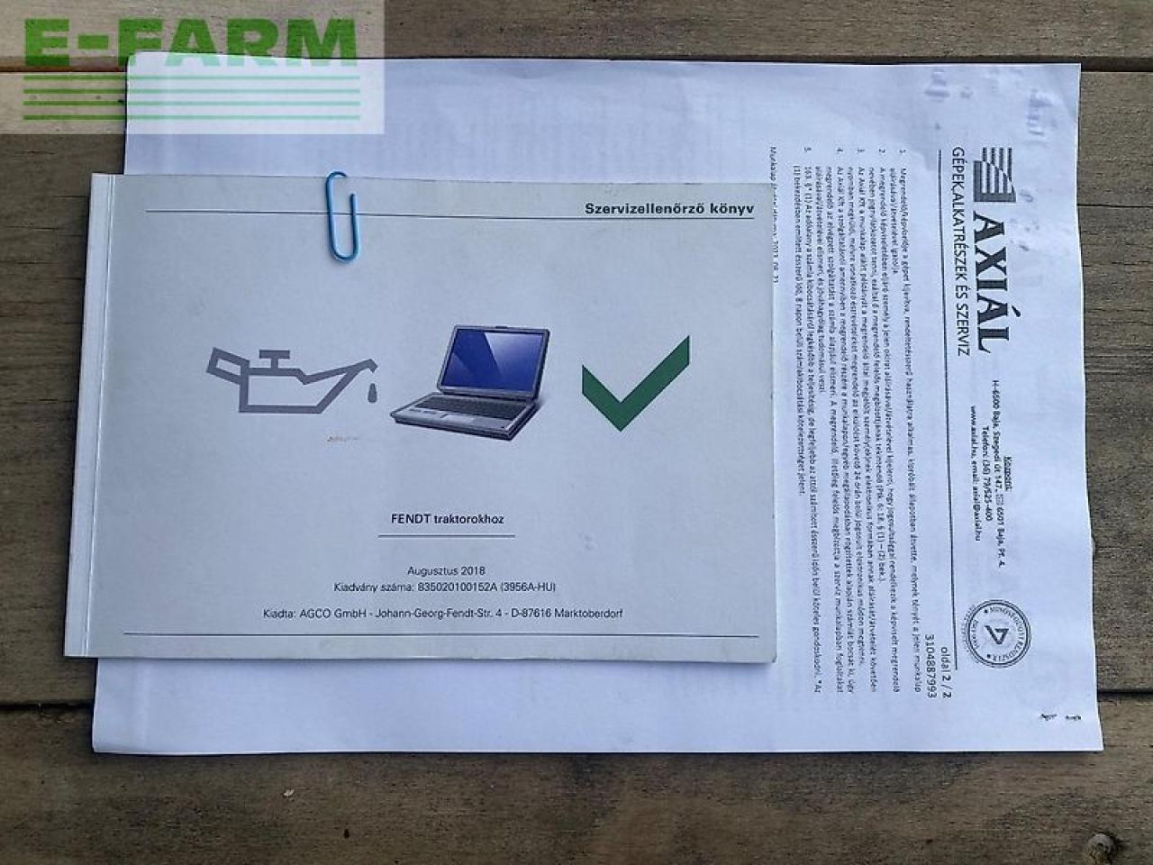 Tracteur agricole Fendt 826 vario profi plus ProfiPlus: photos 37