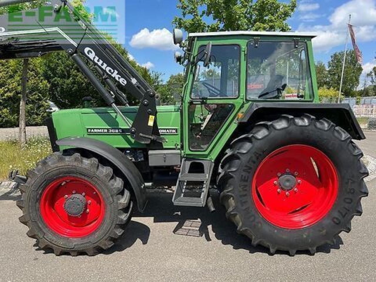 Fendt farmer 308 ls mit niedrig-kabine, frontlader, fr - Tracteur agricole: photos 2 Fendt farmer 308 ls mit niedrig-kabine, frontlader, fr - Tracteur agricole: photos 2