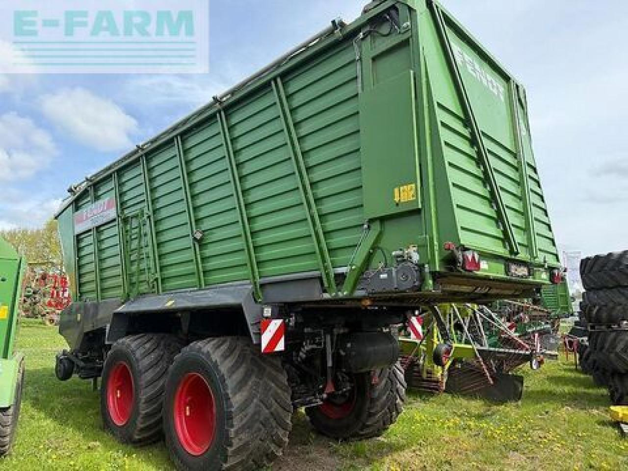 Fendt tigo 75 vr mit 800-er bereifung, laderaumabdecku - Benne agricole: photos 2 Fendt tigo 75 vr mit 800-er bereifung, laderaumabdecku - Benne agricole: photos 2
