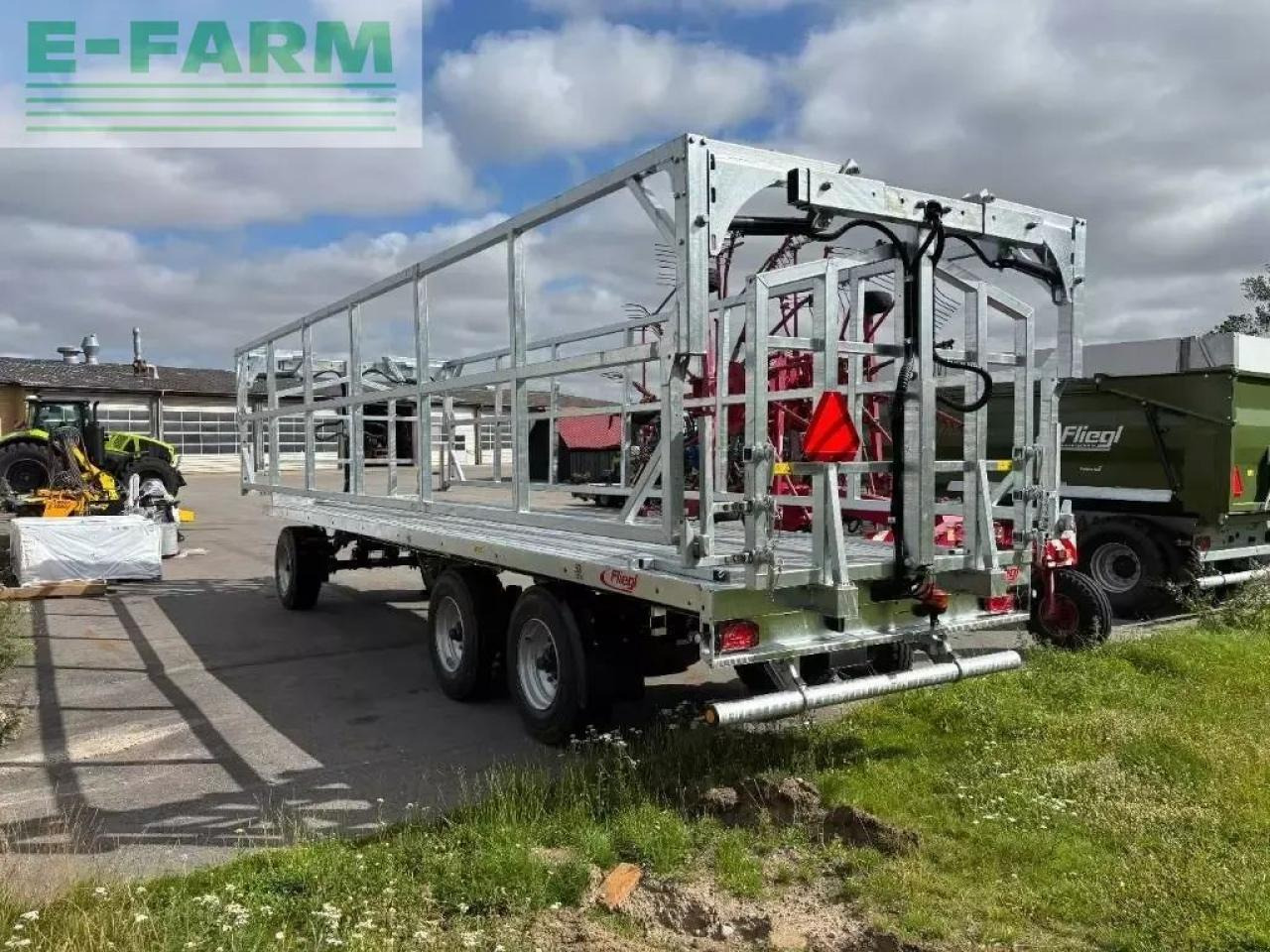 Fliegl dpw 240 bl profi - Remorque plateau agricole: photos 3 Fliegl dpw 240 bl profi - Remorque plateau agricole: photos 3