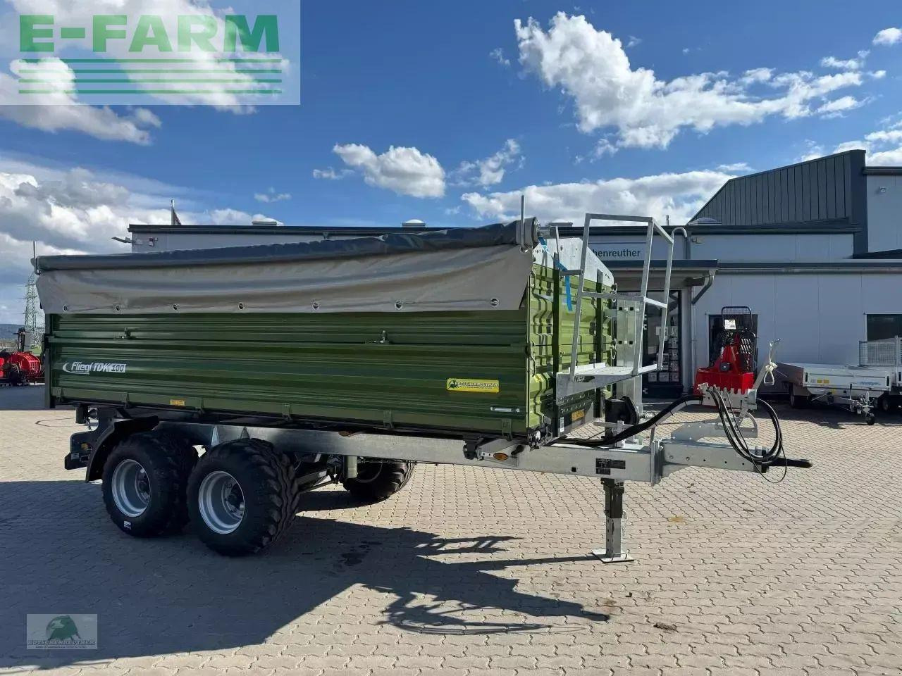 Fliegl tdk 100vr fox tandem - Benne agricole: photos 5 Fliegl tdk 100vr fox tandem - Benne agricole: photos 5