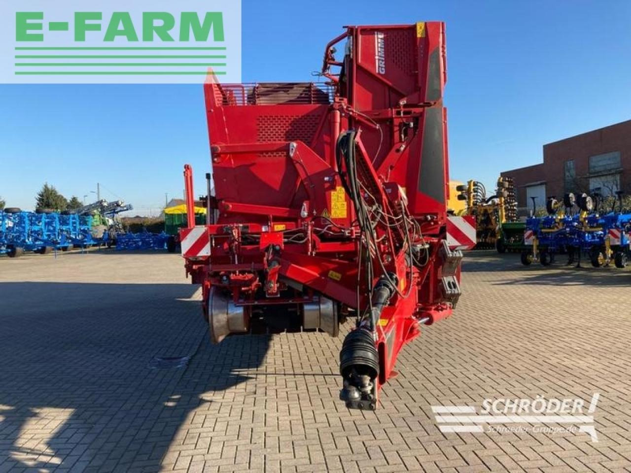 Grimme evo 280 - Arracheuse de pommes de terre: photos 5 Grimme evo 280 - Arracheuse de pommes de terre: photos 5