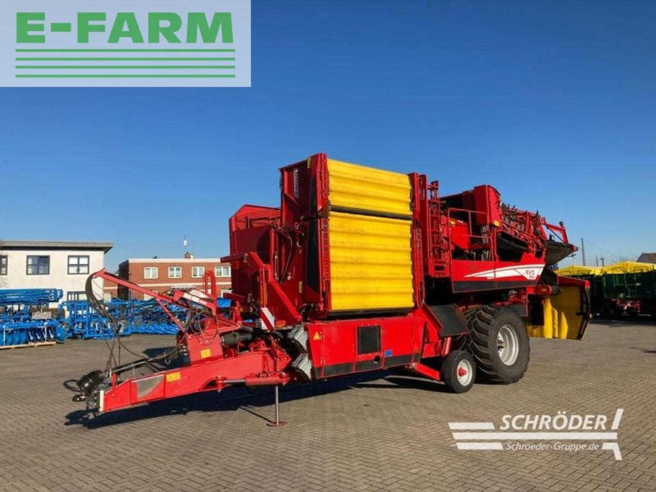 Grimme evo 280 - Arracheuse de pommes de terre: photos 1 Grimme evo 280 - Arracheuse de pommes de terre: photos 1
