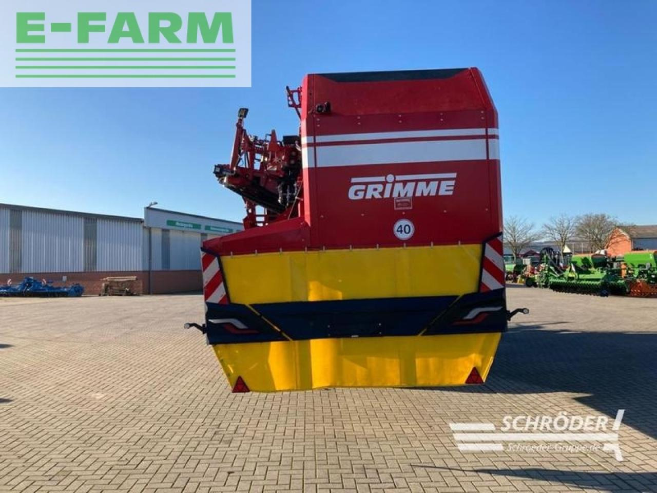 Grimme evo 280 - Arracheuse de pommes de terre: photos 3 Grimme evo 280 - Arracheuse de pommes de terre: photos 3