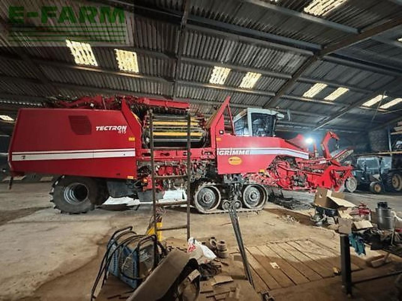 Grimme tectron 415 - Arracheuse de pommes de terre: photos 1 Grimme tectron 415 - Arracheuse de pommes de terre: photos 1