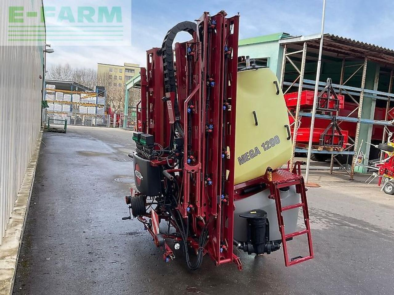 Hardi mega 1200 - Pulvérisateur traîné: photos 3 Hardi mega 1200 - Pulvérisateur traîné: photos 3