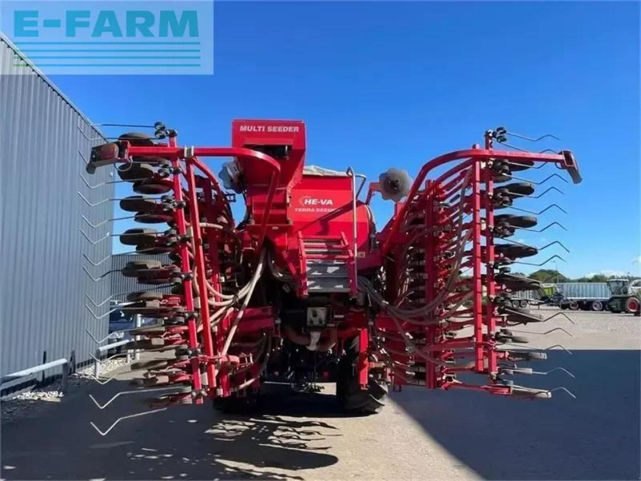 He-Va terra-seeder med frøudstyr 4m. med frontpakker - Combiné de semis: photos 4 He-Va terra-seeder med frøudstyr 4m. med frontpakker - Combiné de semis: photos 4