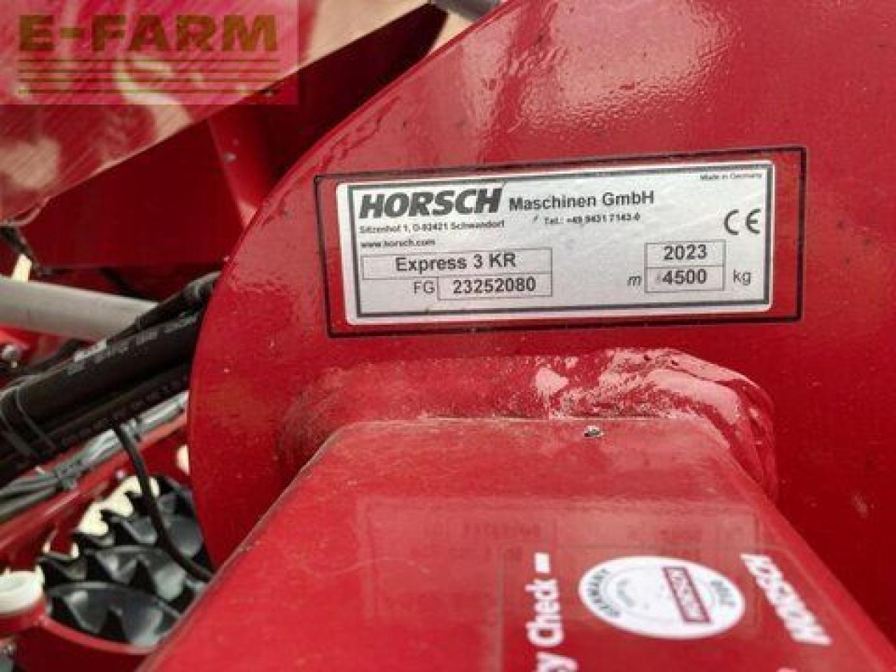 Semoir Horsch express 3 kr: photos 10 Semoir Horsch express 3 kr: photos 10