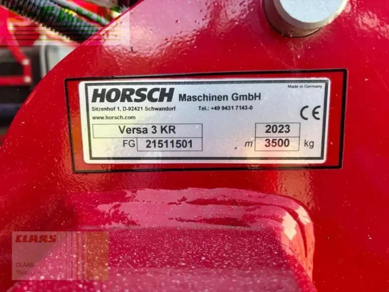 Horsch versa 3 kr - Combiné de semis: photos 5 Horsch versa 3 kr - Combiné de semis: photos 5