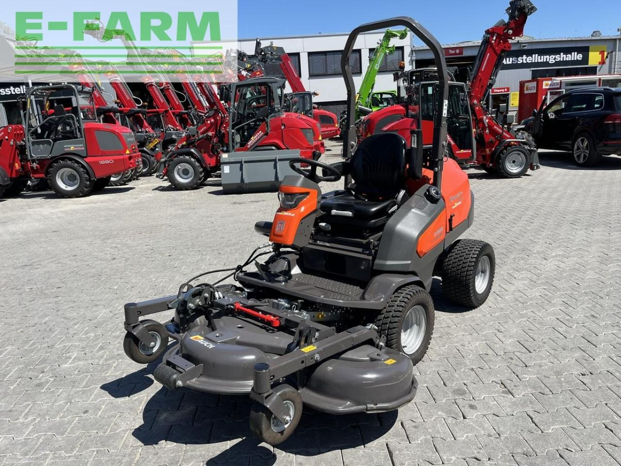 Husqvarna p 535hx hybrid rider nur 10h - Tracteur agricole: photos 1 Husqvarna p 535hx hybrid rider nur 10h - Tracteur agricole: photos 1