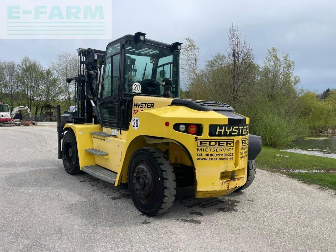 Hyster h 12xm-6 - Chariot élévateur: photos 3 Hyster h 12xm-6 - Chariot élévateur: photos 3