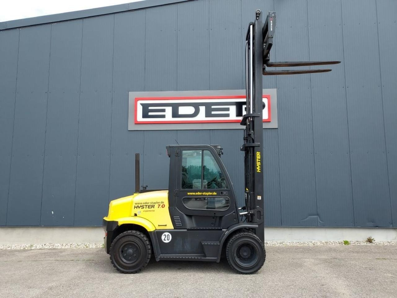 Hyster h 7.0ft - Chariot élévateur: photos 5 Hyster h 7.0ft - Chariot élévateur: photos 5