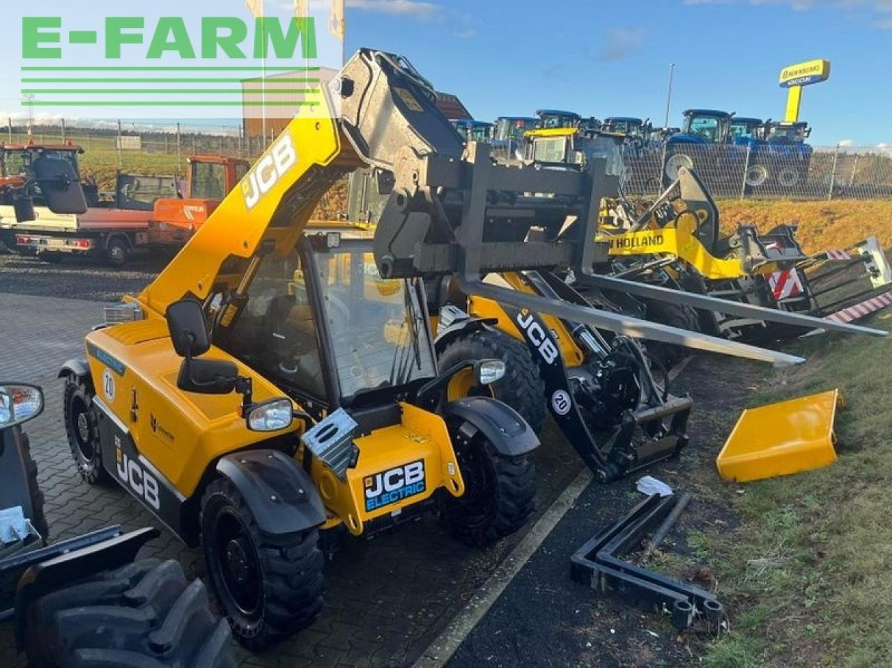 JCB 525-60 etech agri - Chariot télescopique: photos 1 JCB 525-60 etech agri - Chariot télescopique: photos 1