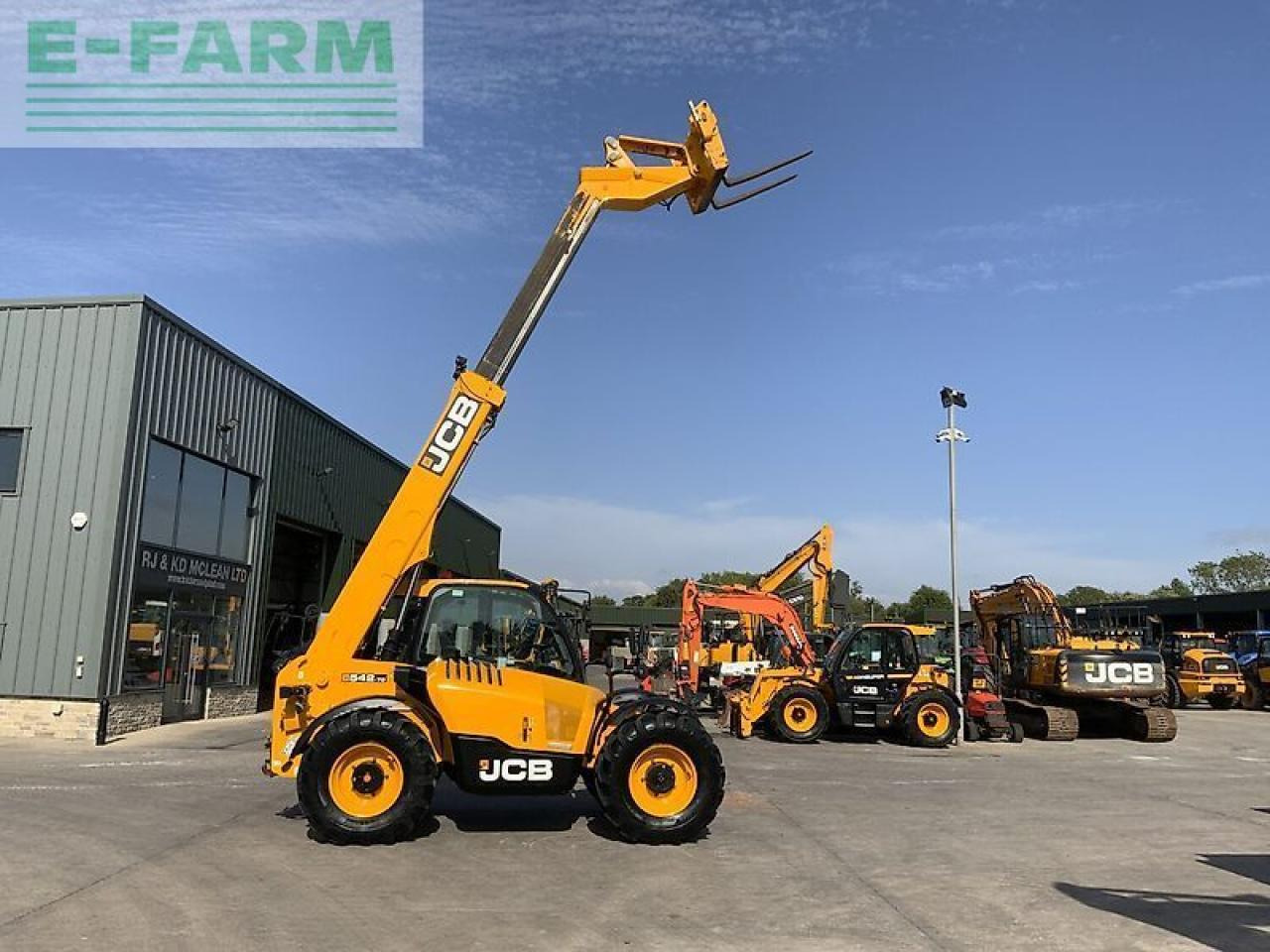 Mini pelle JCB 542-70 agri xtra telehandler (st23367): photos 14