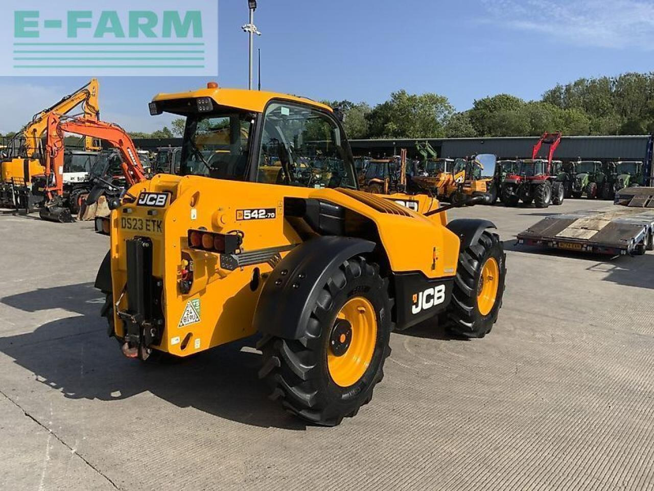 Mini pelle JCB 542-70 agri xtra telehandler (st23367): photos 9