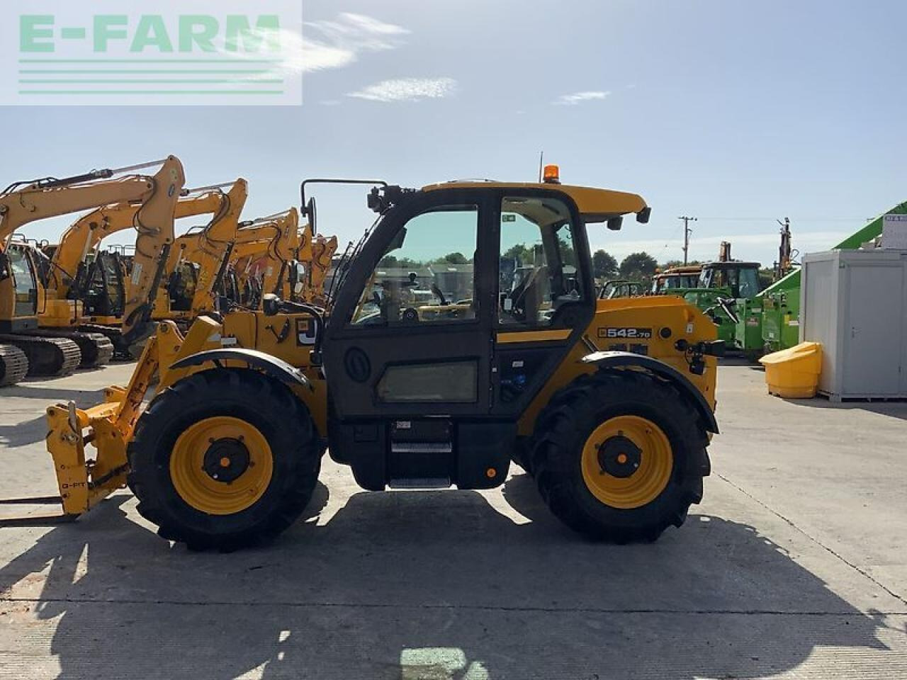 Mini pelle JCB 542-70 agri xtra telehandler (st23367): photos 6