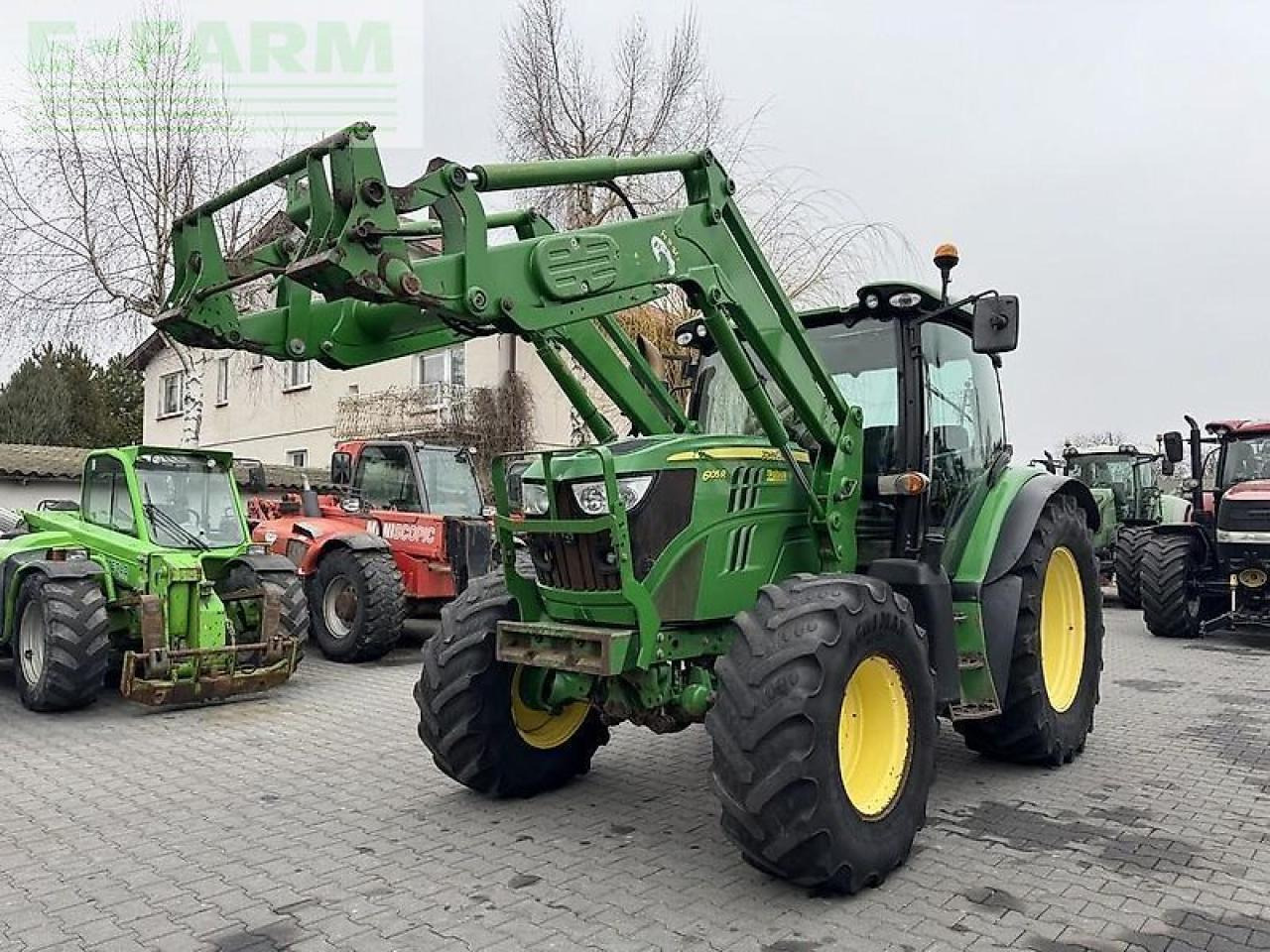 John Deere 6105r + jd h340 - Tracteur agricole: photos 2 John Deere 6105r + jd h340 - Tracteur agricole: photos 2