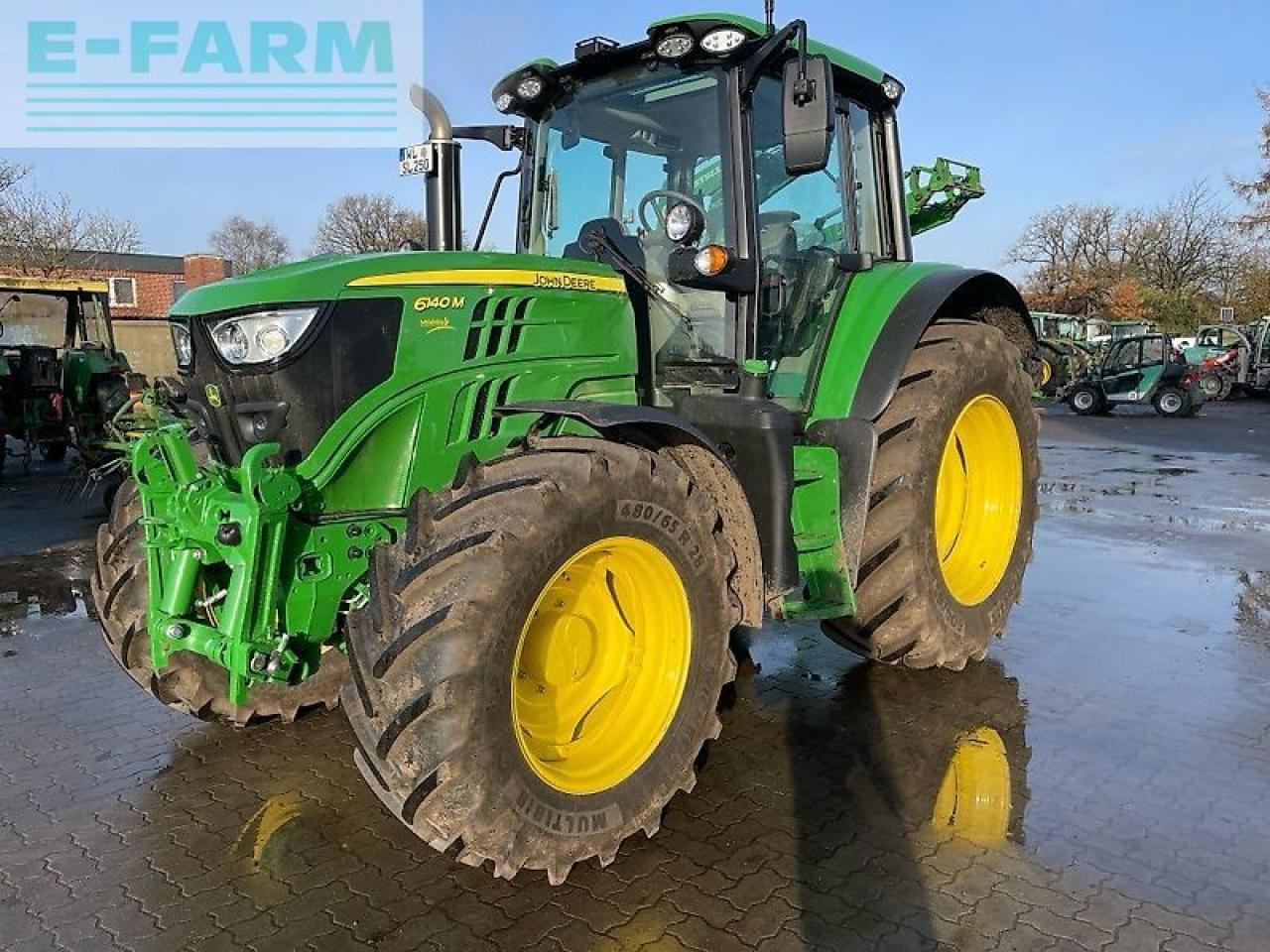 John Deere 6140m - Tracteur agricole: photos 1 John Deere 6140m - Tracteur agricole: photos 1