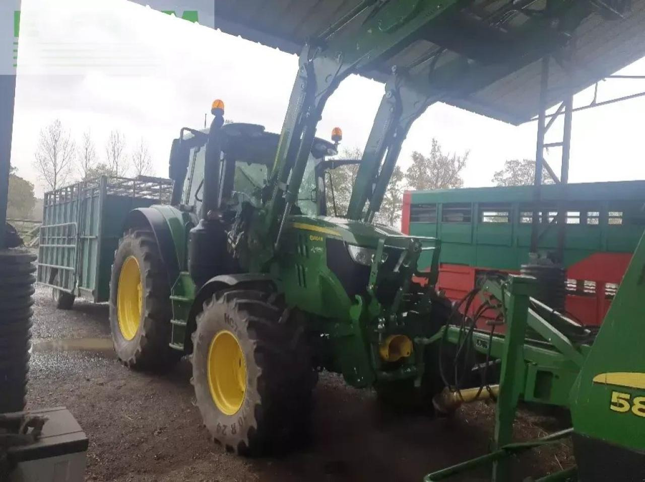 John Deere 6140m - Tracteur agricole: photos 2 John Deere 6140m - Tracteur agricole: photos 2