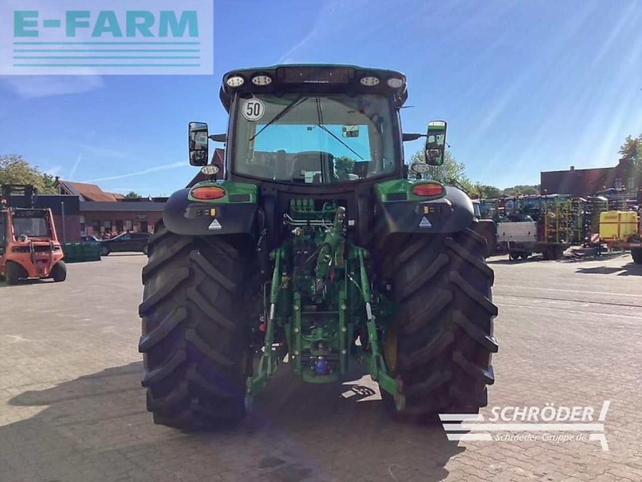 Tracteur agricole John Deere 6155 r ultimate: photos 10
