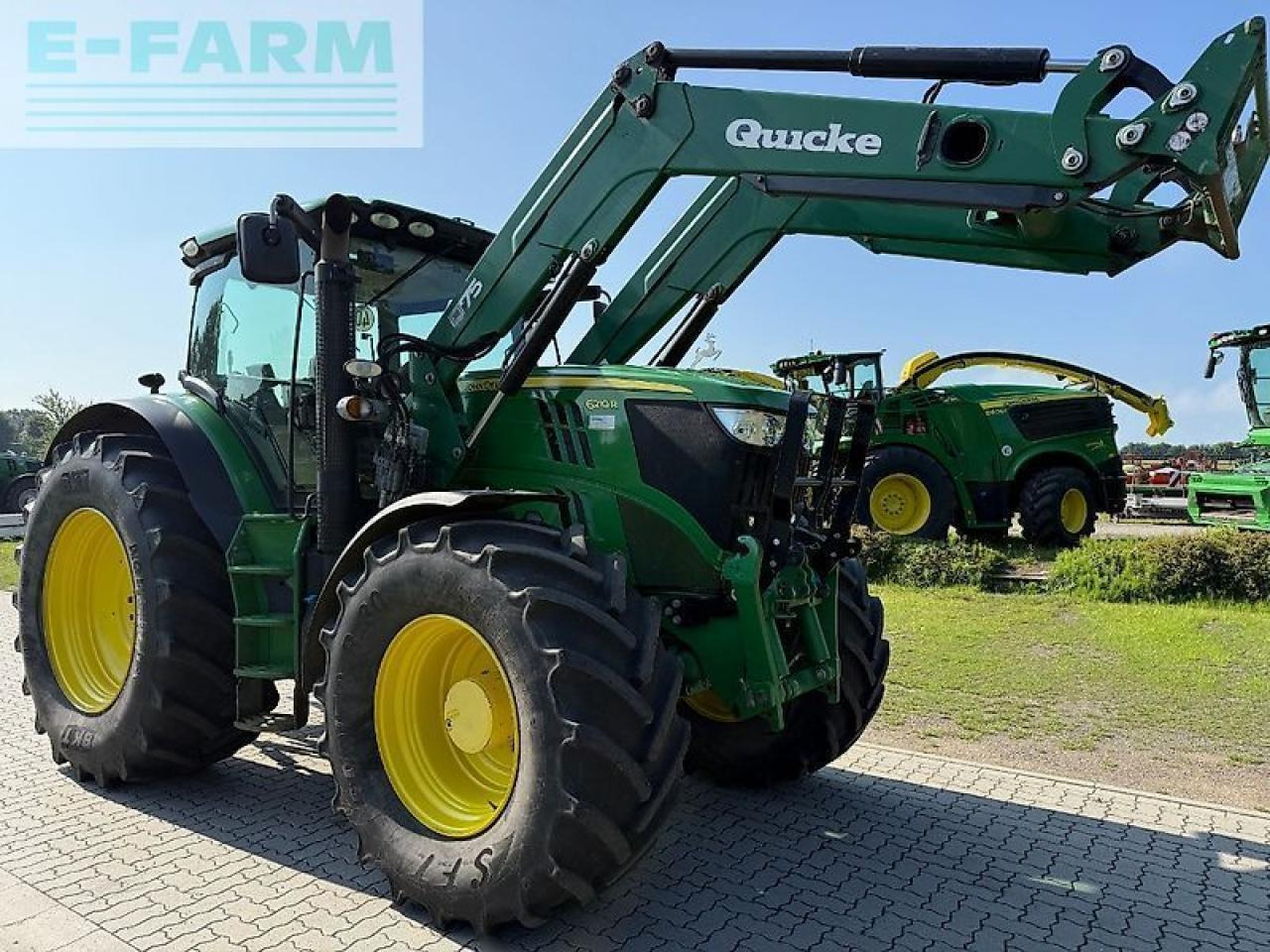 John Deere 6210r - Tracteur agricole: photos 1 John Deere 6210r - Tracteur agricole: photos 1