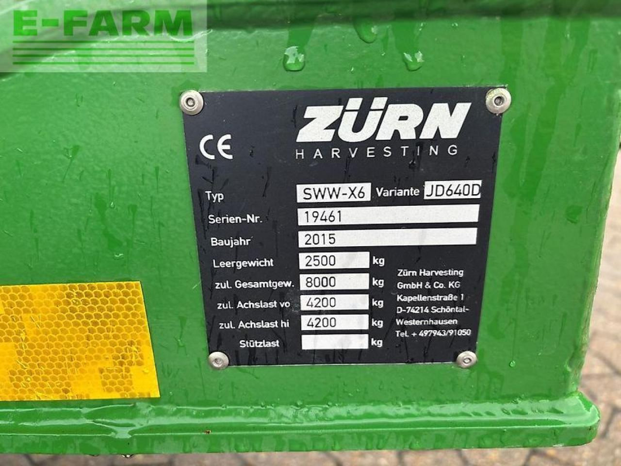 John Deere 640d - Accessoire aux ensileuses: photos 3 John Deere 640d - Accessoire aux ensileuses: photos 3