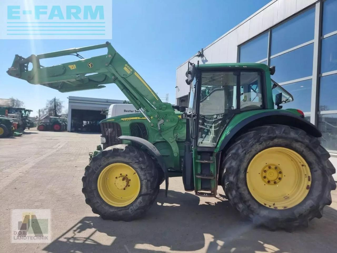 John Deere 6820 - Tracteur agricole: photos 3 John Deere 6820 - Tracteur agricole: photos 3