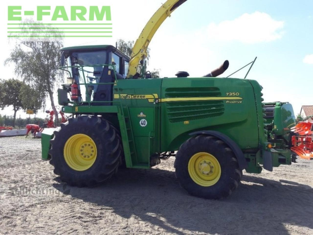 John Deere 7350 ohne vorsatz - Ensileuse: photos 5 John Deere 7350 ohne vorsatz - Ensileuse: photos 5