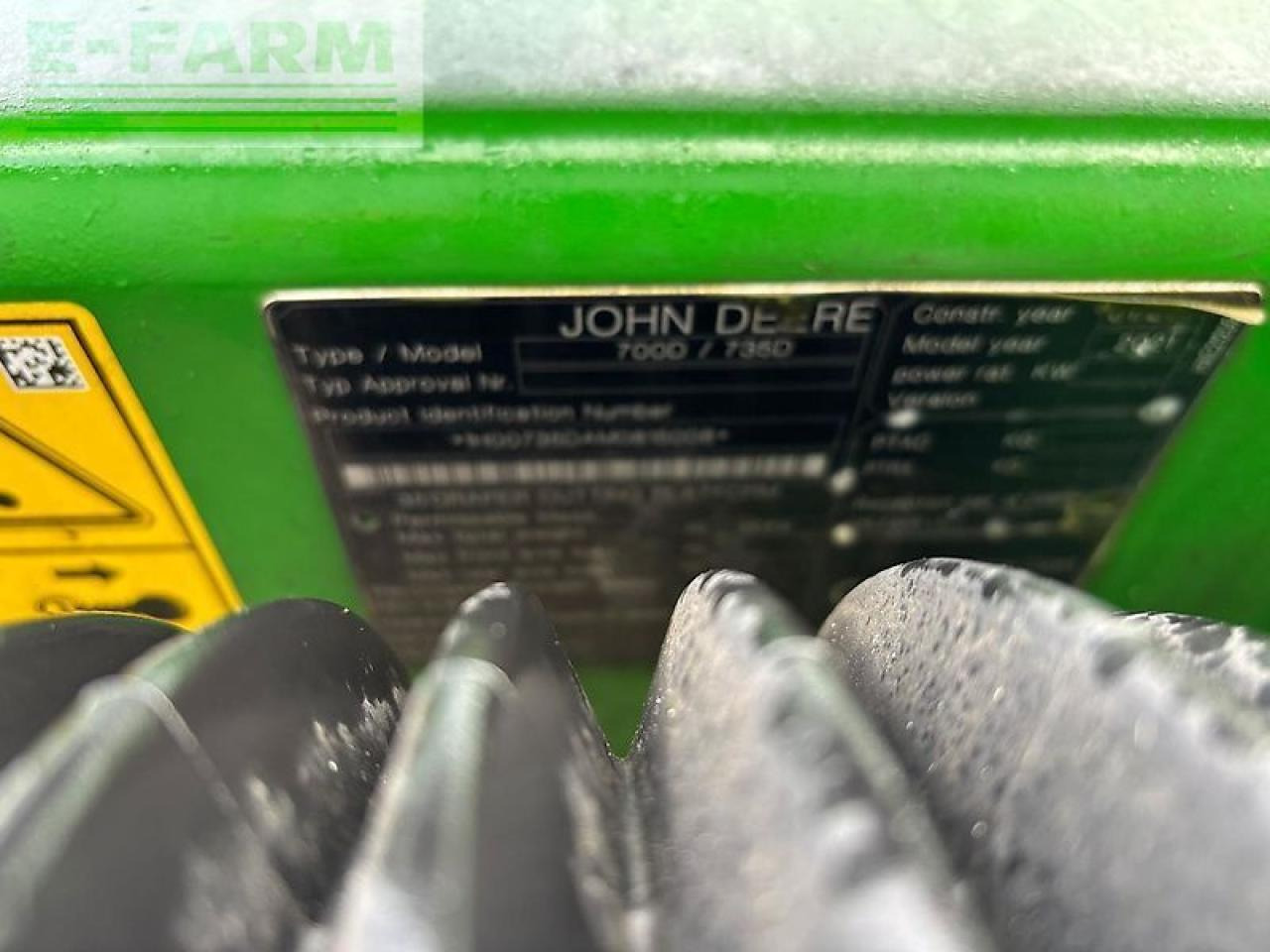 John Deere 735d - Accessoire aux ensileuses: photos 4 John Deere 735d - Accessoire aux ensileuses: photos 4