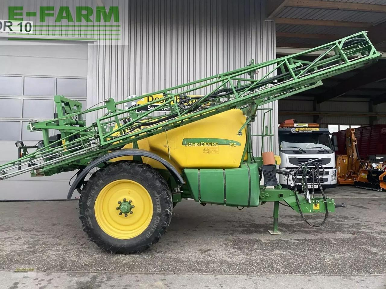 John Deere 740 - 28 m - Pulvérisateur traîné: photos 2 John Deere 740 - 28 m - Pulvérisateur traîné: photos 2