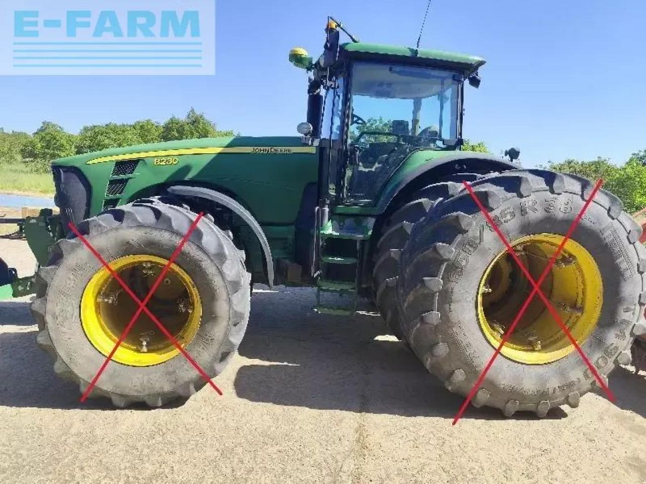 John Deere 8230 - Tracteur agricole: photos 1 John Deere 8230 - Tracteur agricole: photos 1