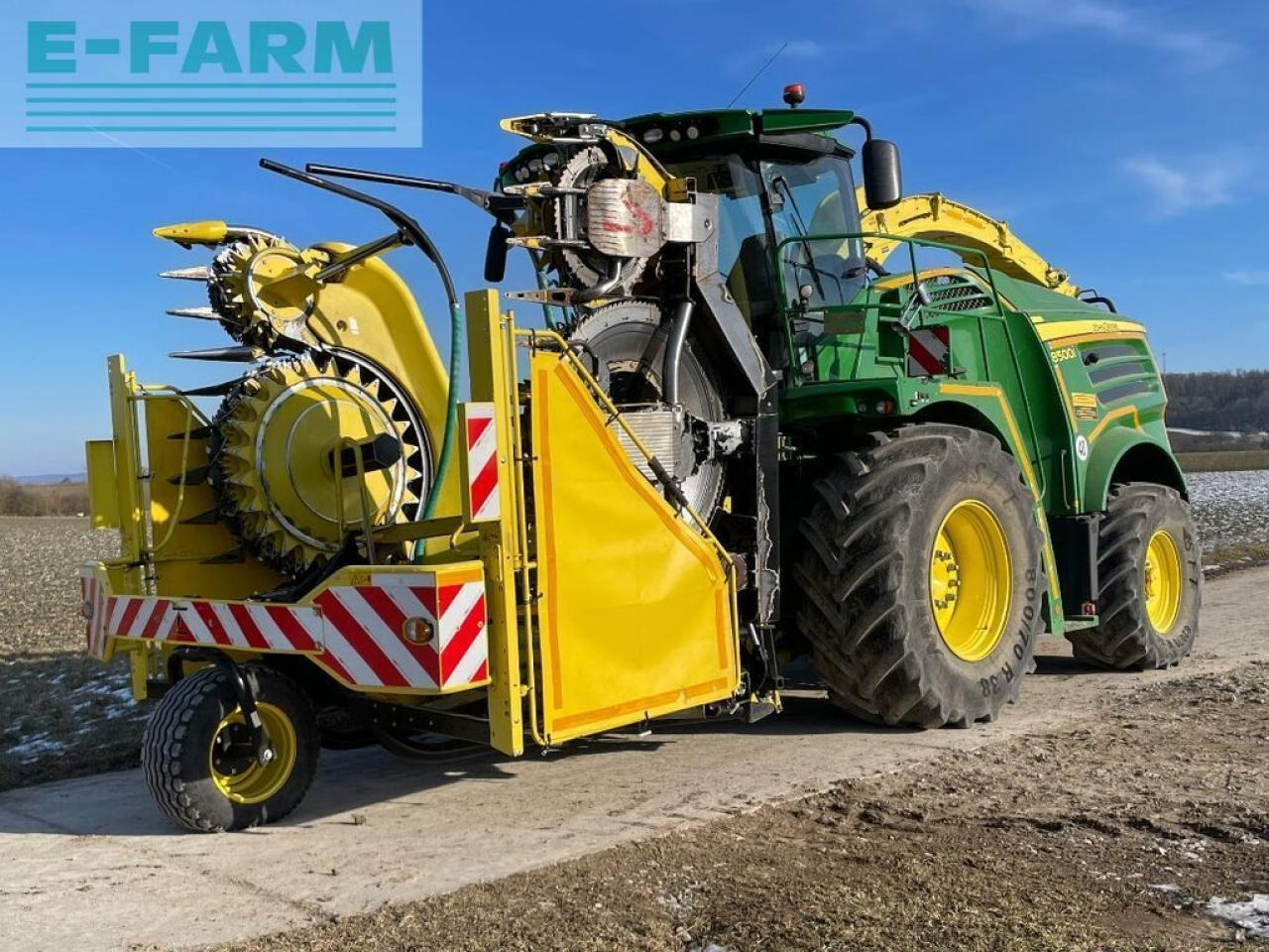 John Deere 8500 - Ensileuse: photos 1 John Deere 8500 - Ensileuse: photos 1
