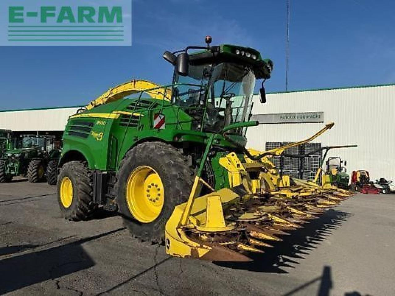 John Deere 8500 - Ensileuse: photos 3 John Deere 8500 - Ensileuse: photos 3