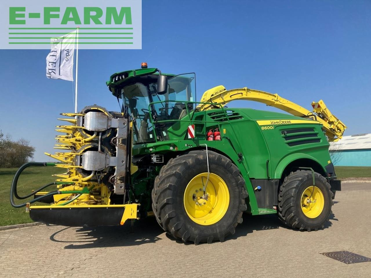 John Deere 8600i - Accessoire aux ensileuses: photos 1 John Deere 8600i - Accessoire aux ensileuses: photos 1