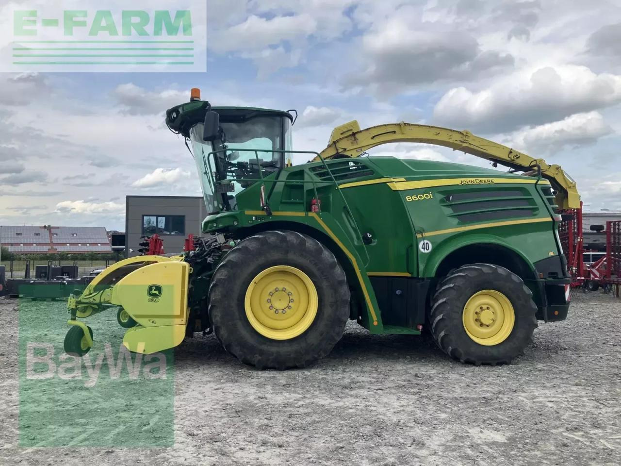 John Deere 8600i - Ensileuse: photos 2 John Deere 8600i - Ensileuse: photos 2