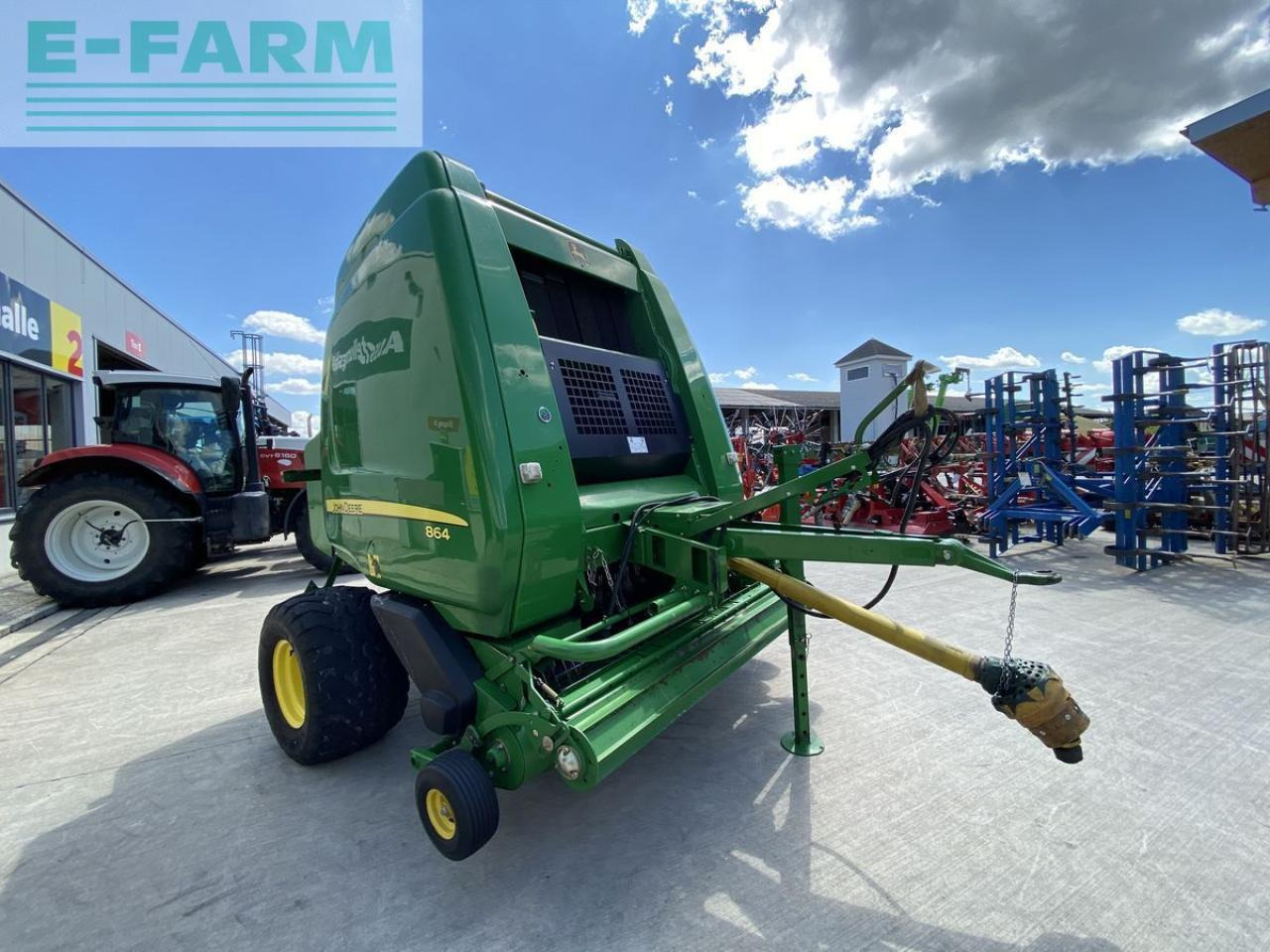 John Deere 864 - Presse à balles cubiques: photos 3 John Deere 864 - Presse à balles cubiques: photos 3