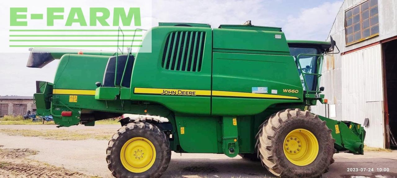 John Deere W660 - Moissonneuse-batteuse: photos 2 John Deere W660 - Moissonneuse-batteuse: photos 2